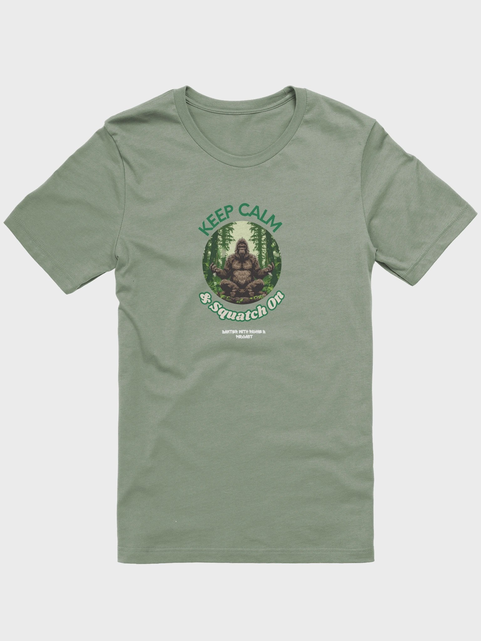 Keep Calm & Squatch On Unisex Tee product image (121)