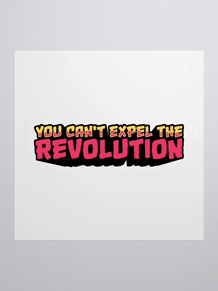 You Can't Expel The Revolution Sticker product image (1)