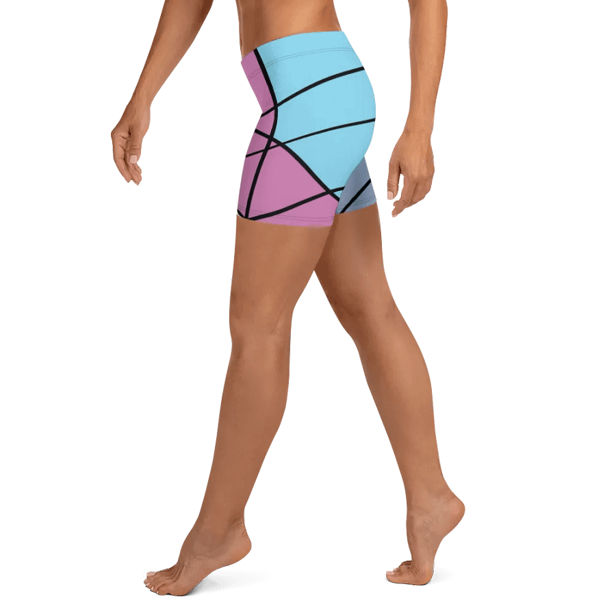 Modern Cool Multi-Colored Geometric Pattern Shorts product image (1)