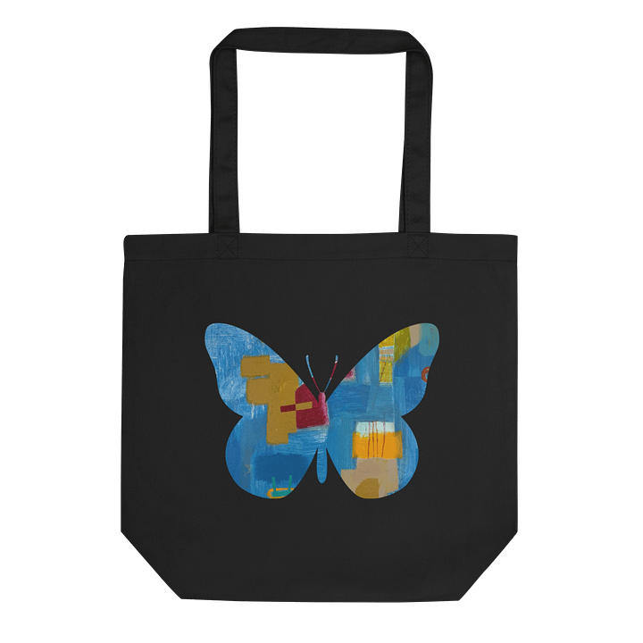 Abstract Butterfly Canvas Tote product image (1)
