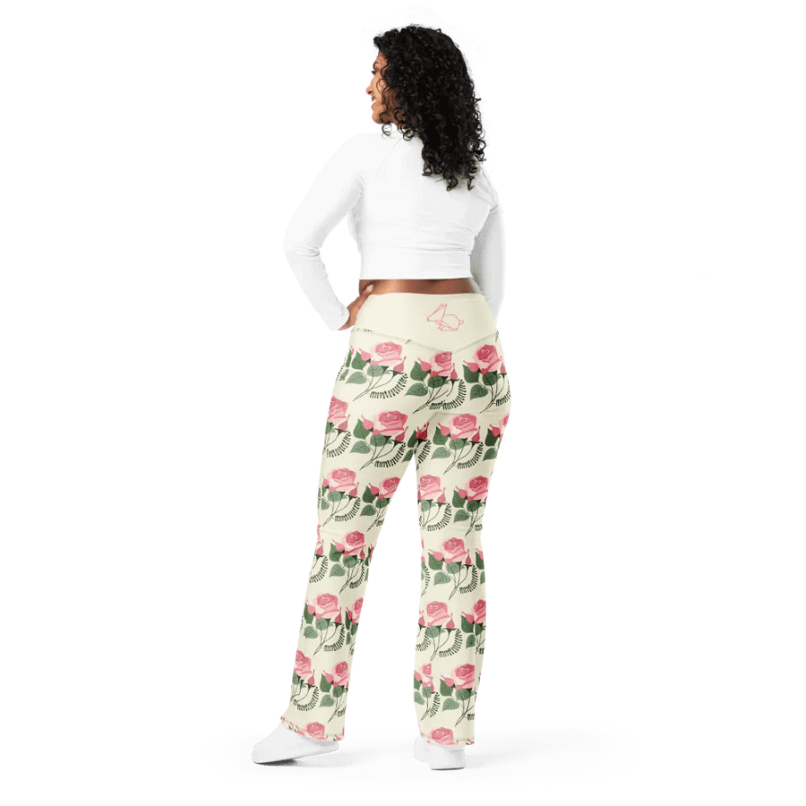 Rose Garden Flare Leggings product image (4)
