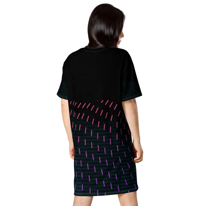 Chromatic Wave All-Over Dress product image (2)