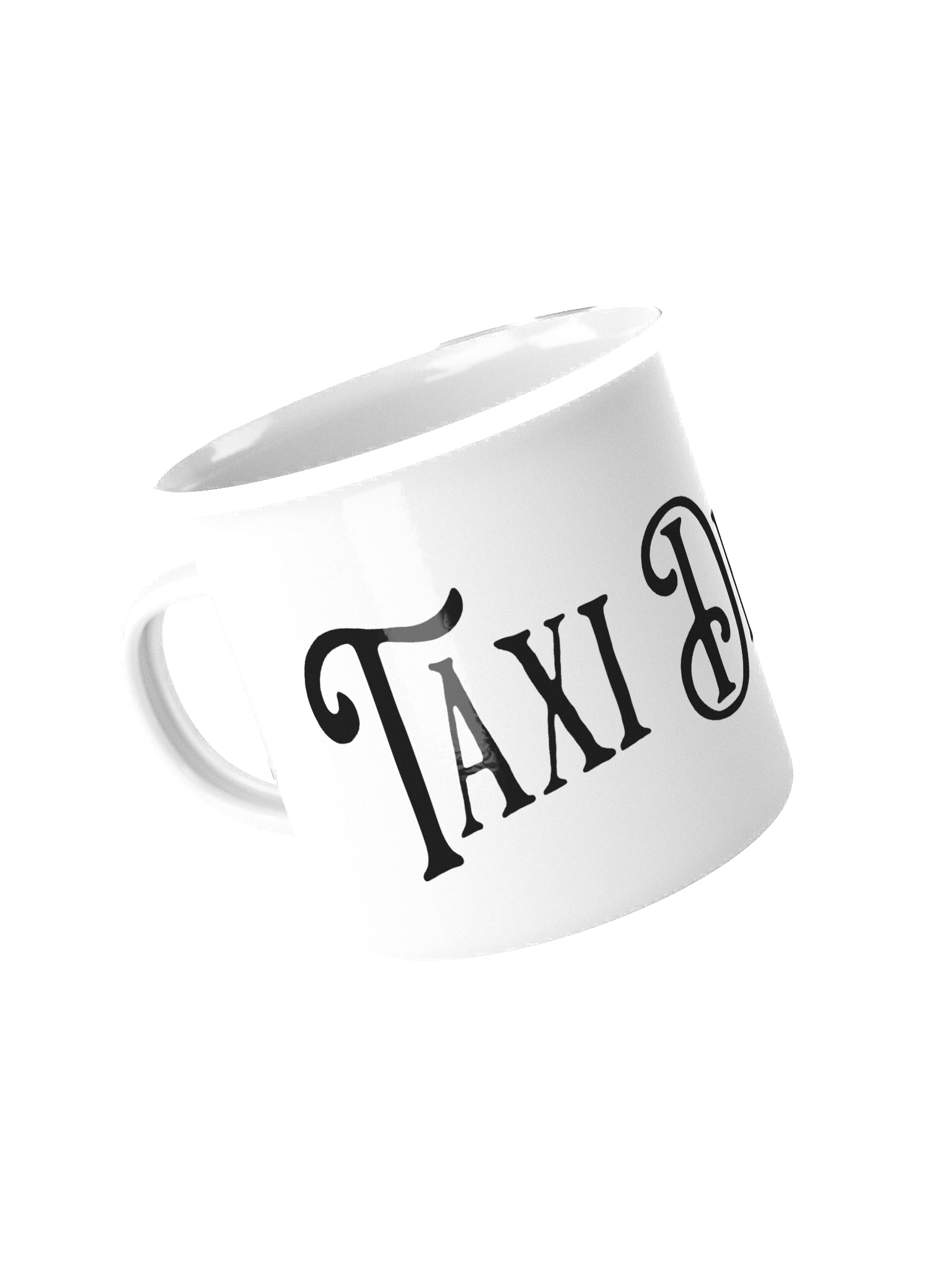 "Taxi Driver" Enamel Mug product image (2)