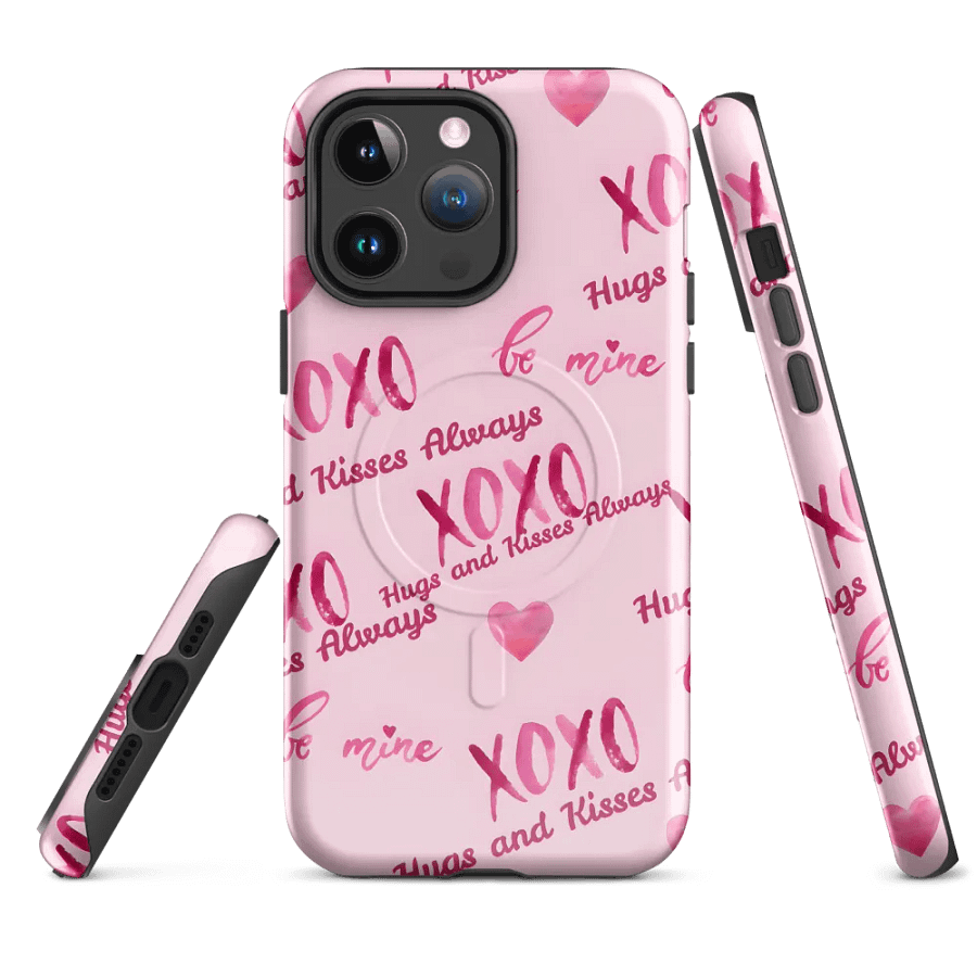 XOXO Hugs & Kisses iPhone MagSafe® Tough Case product image (1)