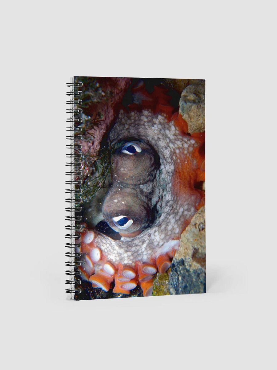 "Octopus" Darkness Unleashed Spiral Notebook product image (1)