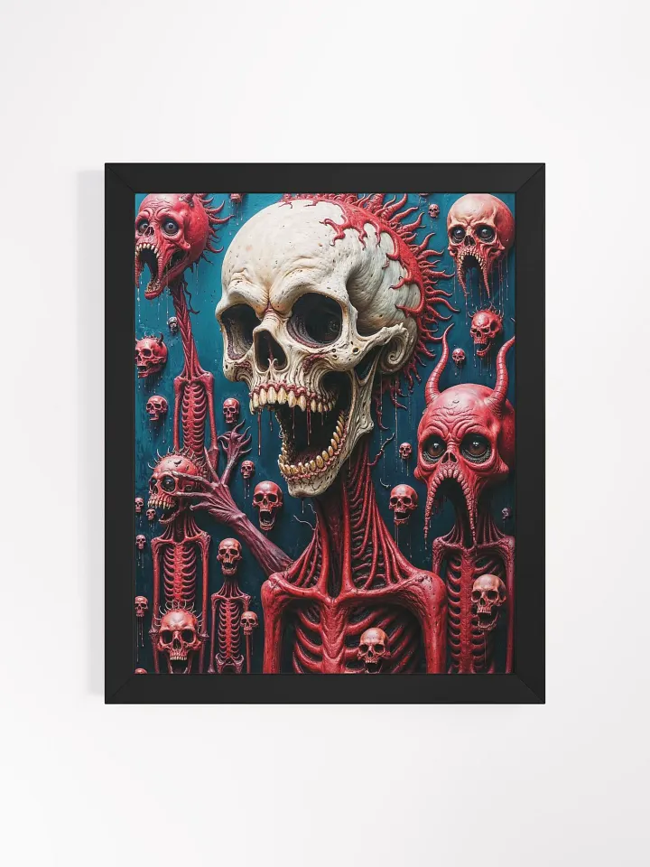 Macabre Mosaic Framed Print product image (1)