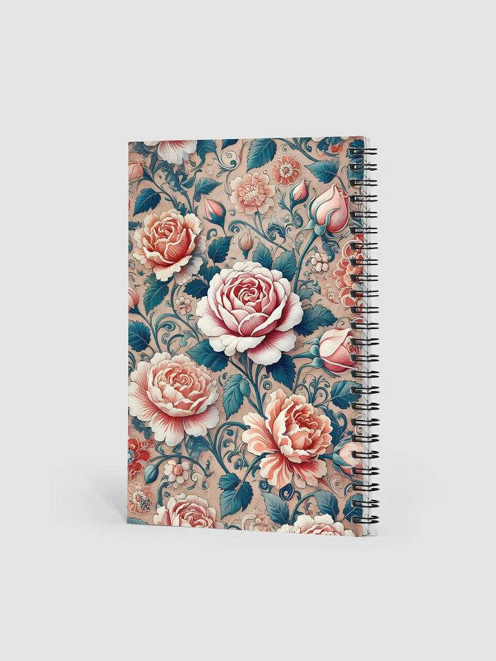 Royal Floral Spiral Notebook product image (2)