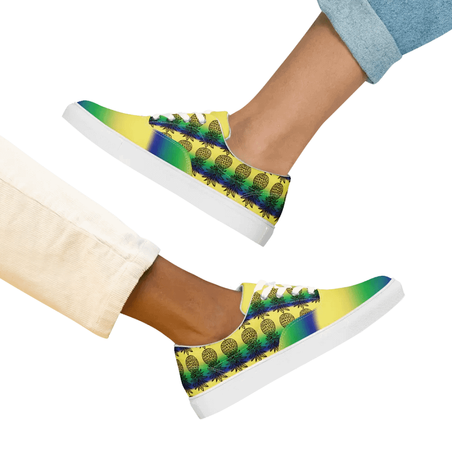 Upside Down Pineapples Women's casual shoes product image (10)