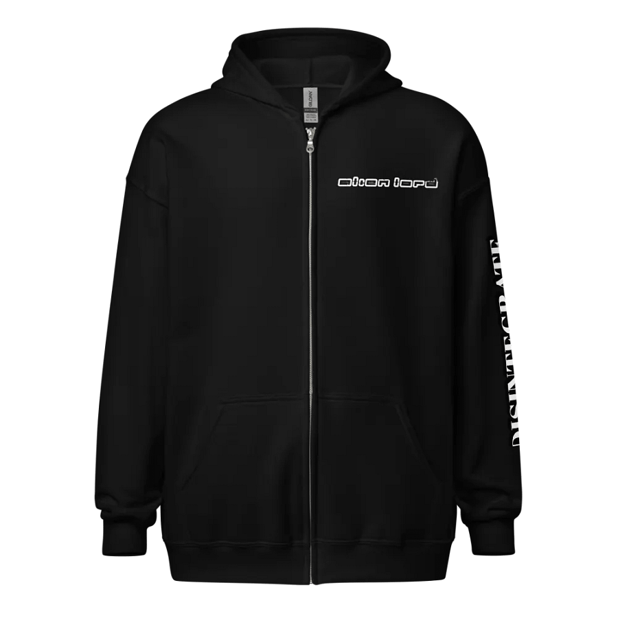 Alien Lord "Disintegrate" zip-up hoodie product image (3)
