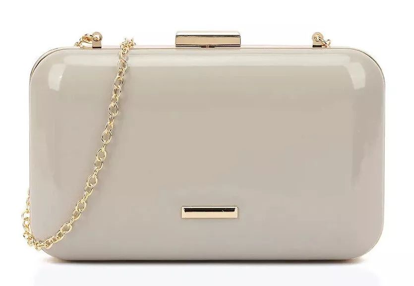 Women Patent Clutch Bag Shoulder Hard Case product image (5)