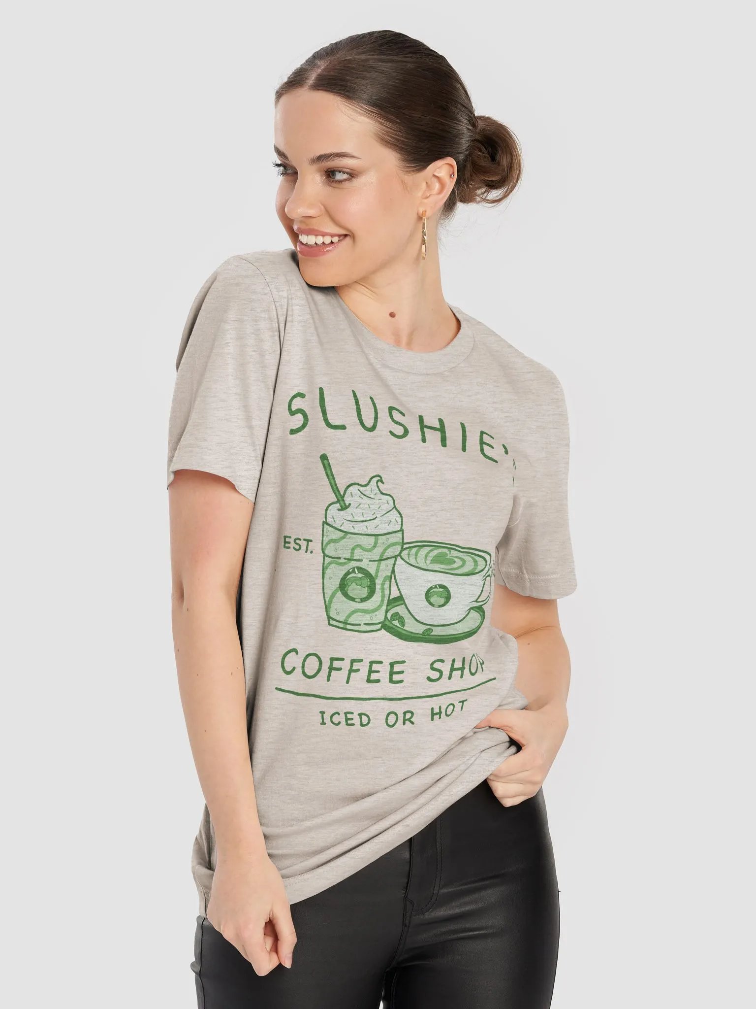 Slushie's Coffee Shop (Green) | T-Shirt product image (78)