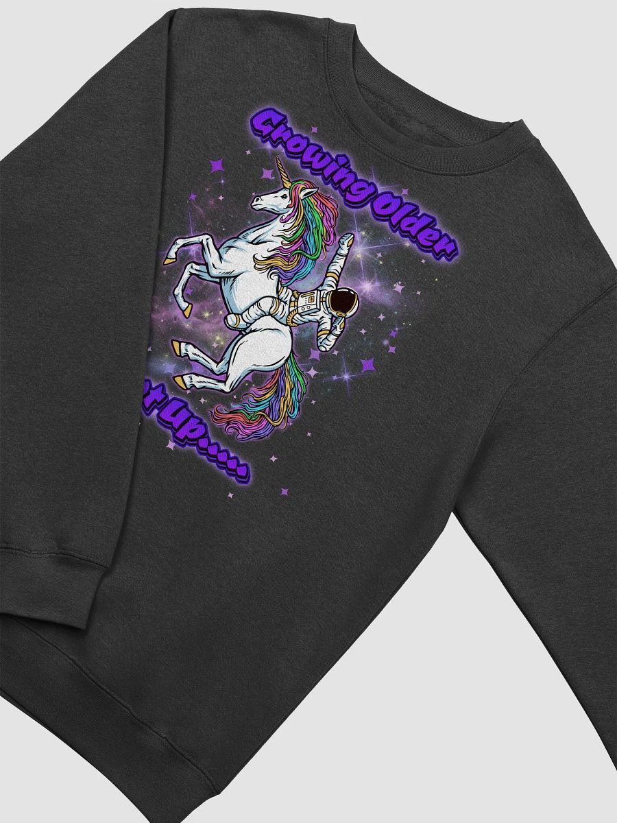 Galactic Unicorn Birthday Adventure premium crewneck Sweatshirt product image (2)