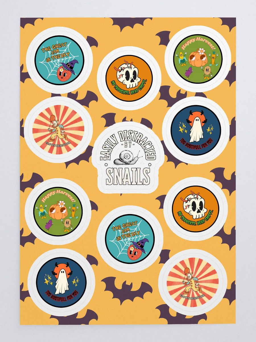 Spooky Harvest Sticker Collection product image (3)