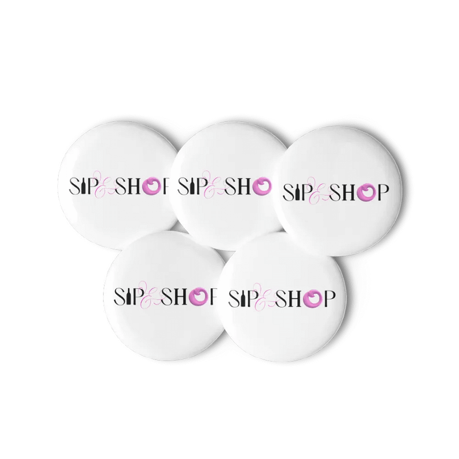 SIP & SHOP Button Set product image (11)