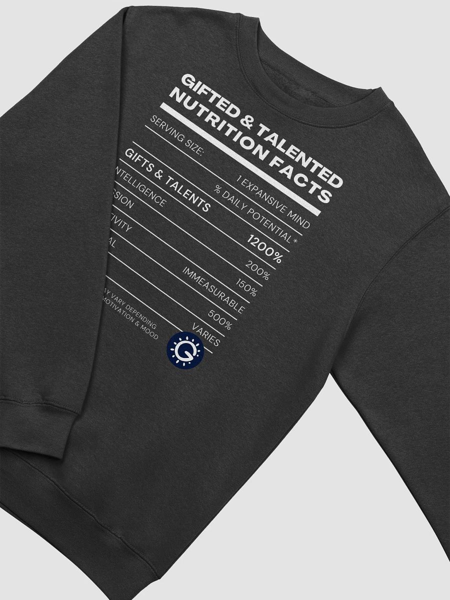 Mind Facts Sweatshirt (Light Text) product image (3)