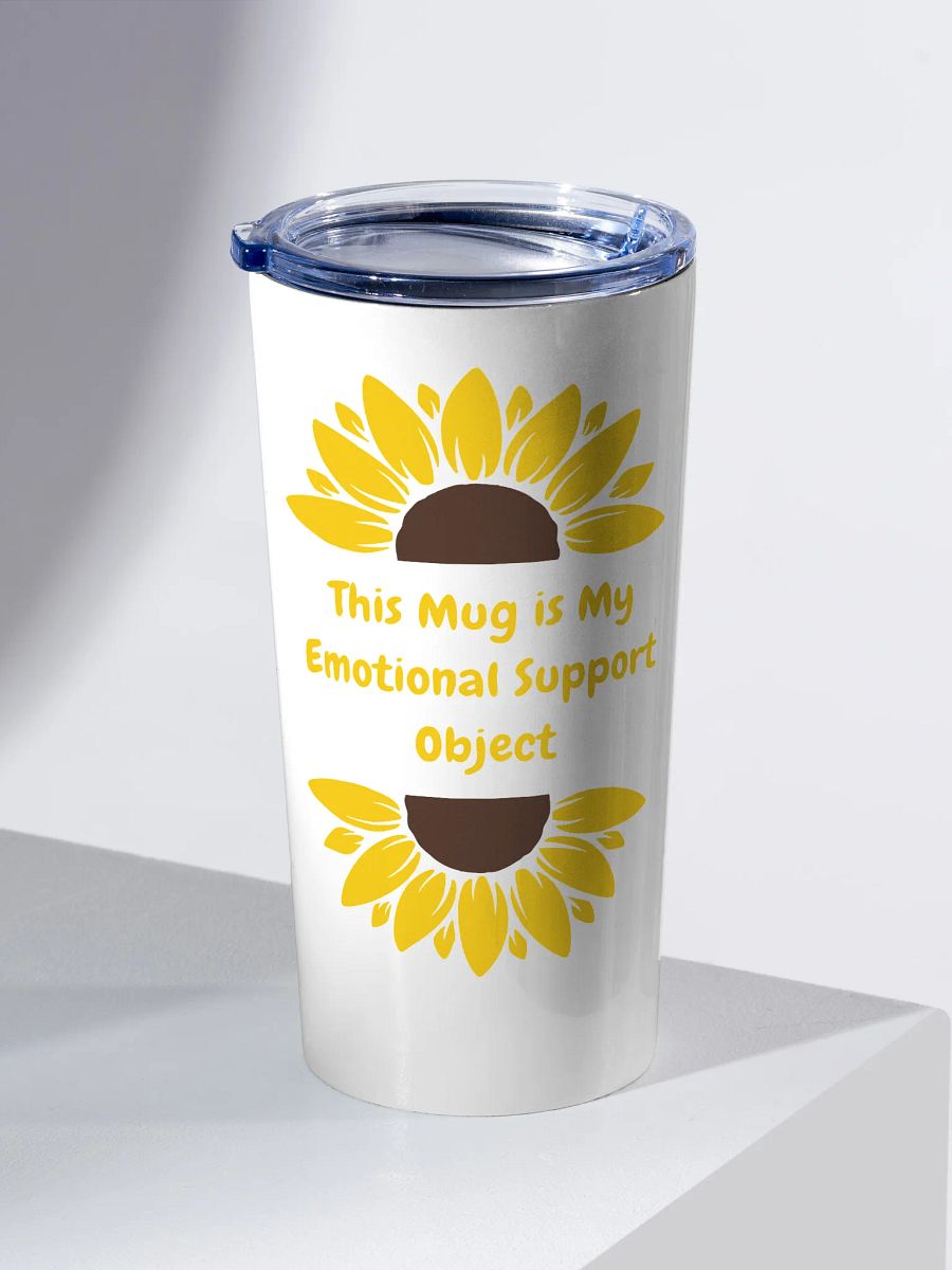 Sunflower Emotional Support Tumbler product image (2)