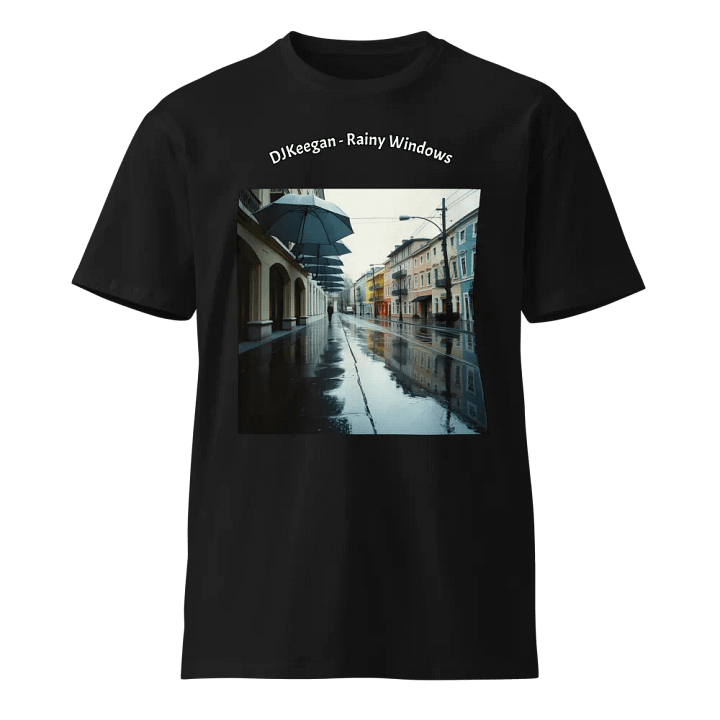 Rainy Windows Unisex T-Shirt product image (1)