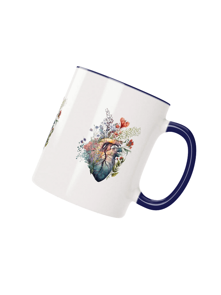 Floral Anatomy Heart Mug – Botanical Gift for Heart Care Heroes product image (10)