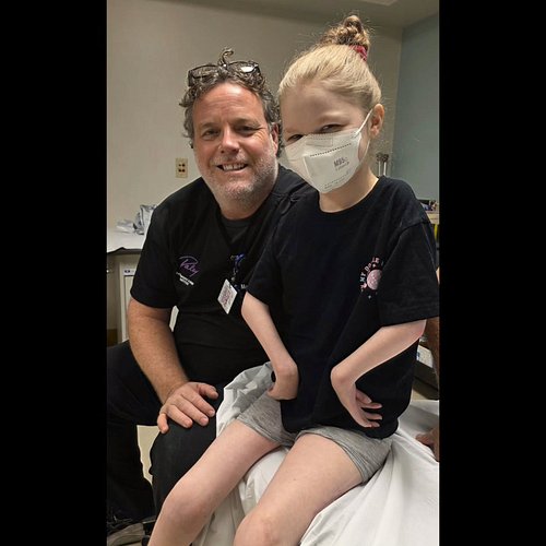 Say hi to Matt, also one of the most important people on Ana’s medical team, and truly an artist in his own right. He’s not a...