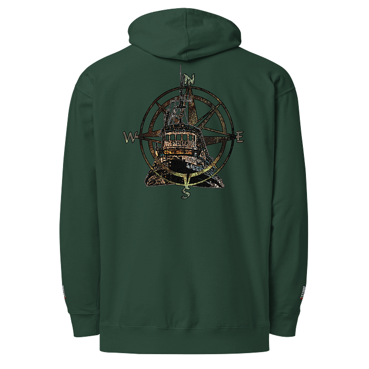 Compass Rose Pacific Falcon - Twin Anchor Front & sleeves (embroidered) product image (1)