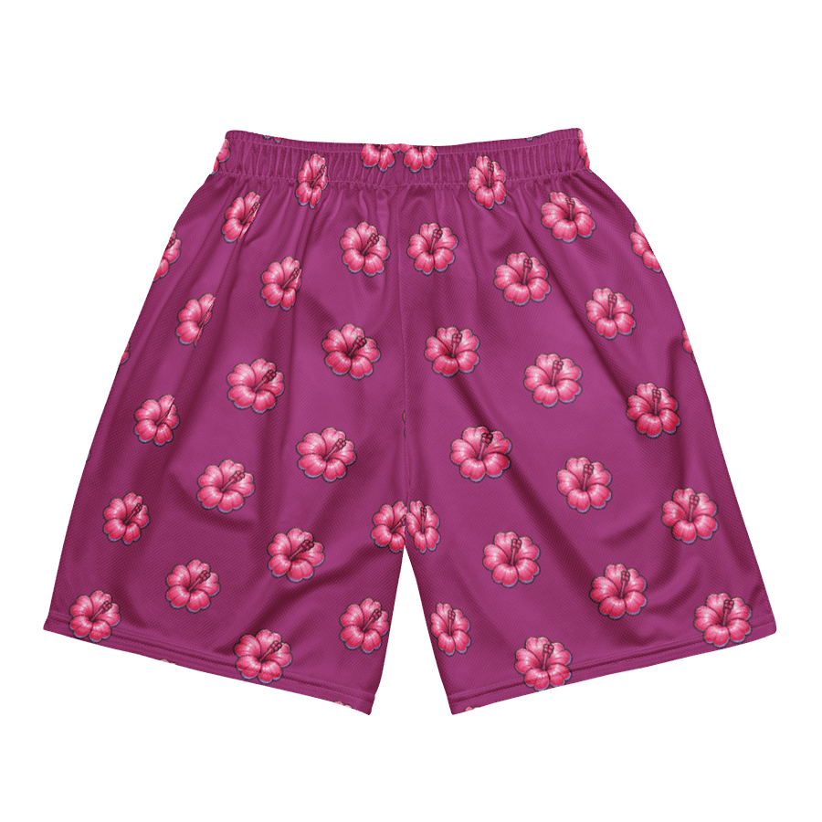 NRG Cherry Blossom Athletic Shorts (Violet) product image (6)