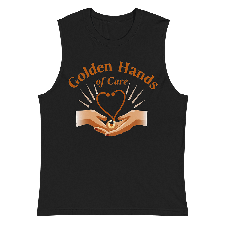 Golden Heart Muscle Tank product image (3)