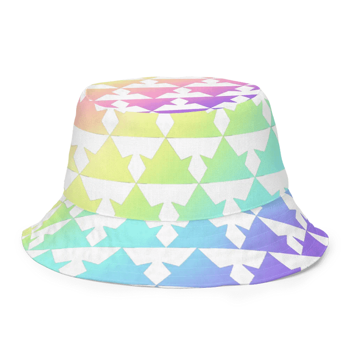 Rainbow Reversible Bucket Hat product image (1)