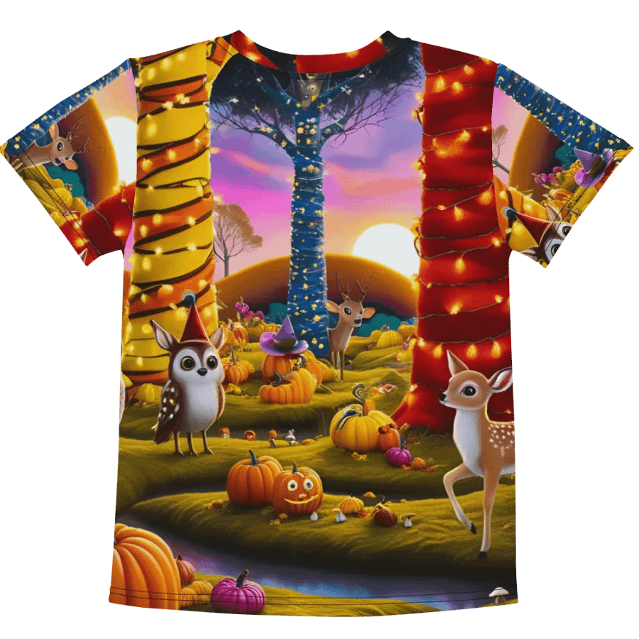 Boo-tiful Pumpkins Bash Kids T Shirt product image (2)