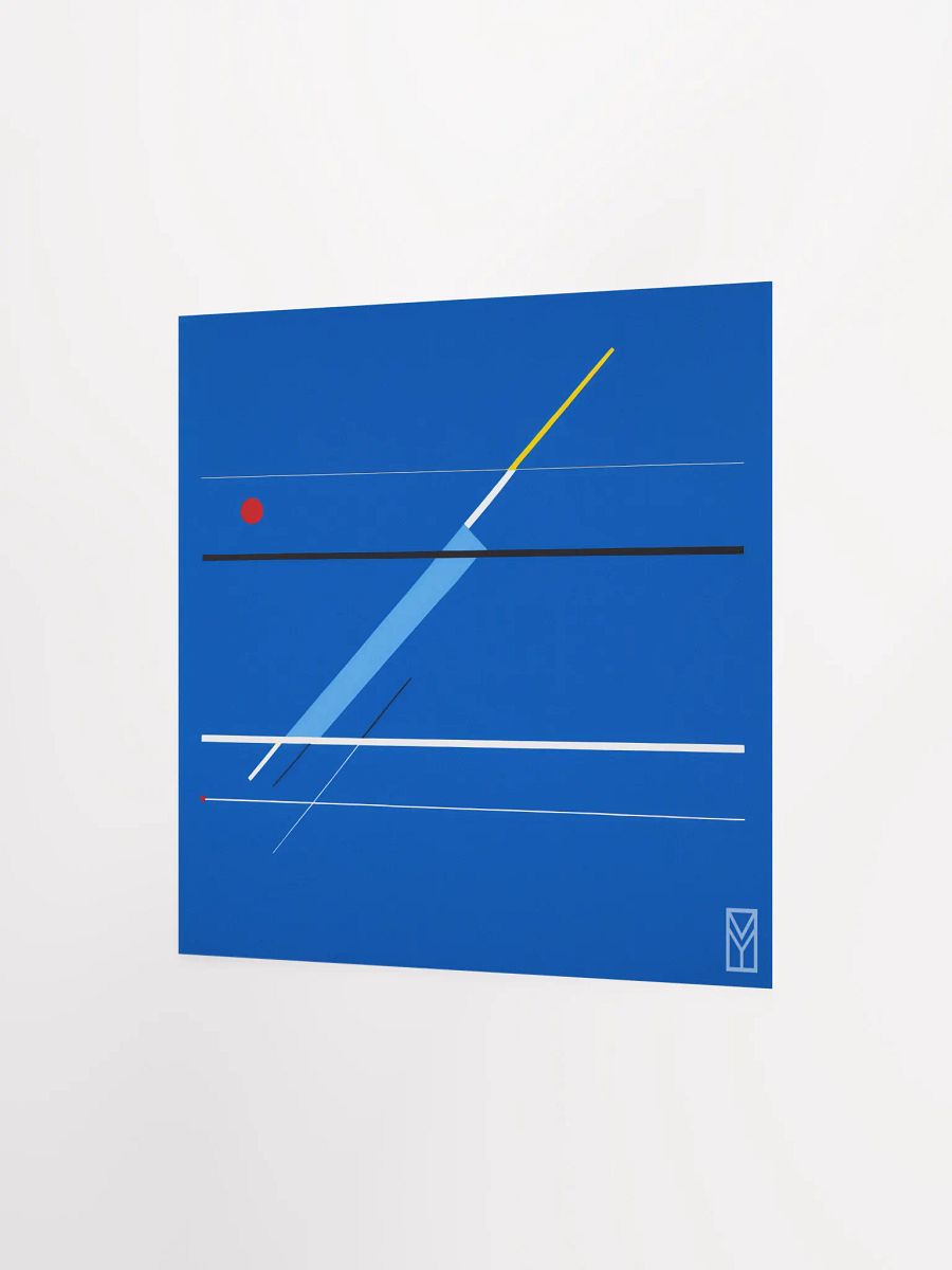 Poster Blue Screen: Abstract Art product image (2)