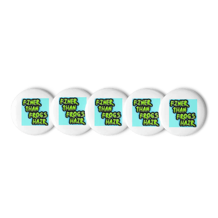 Finer Than Frogs Hair Pin Button Set product image (3)