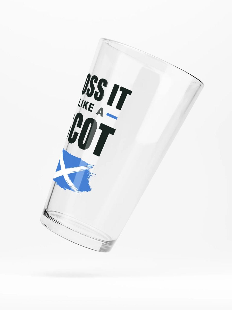 Toss It like a Scot Pint Glass product image (5)