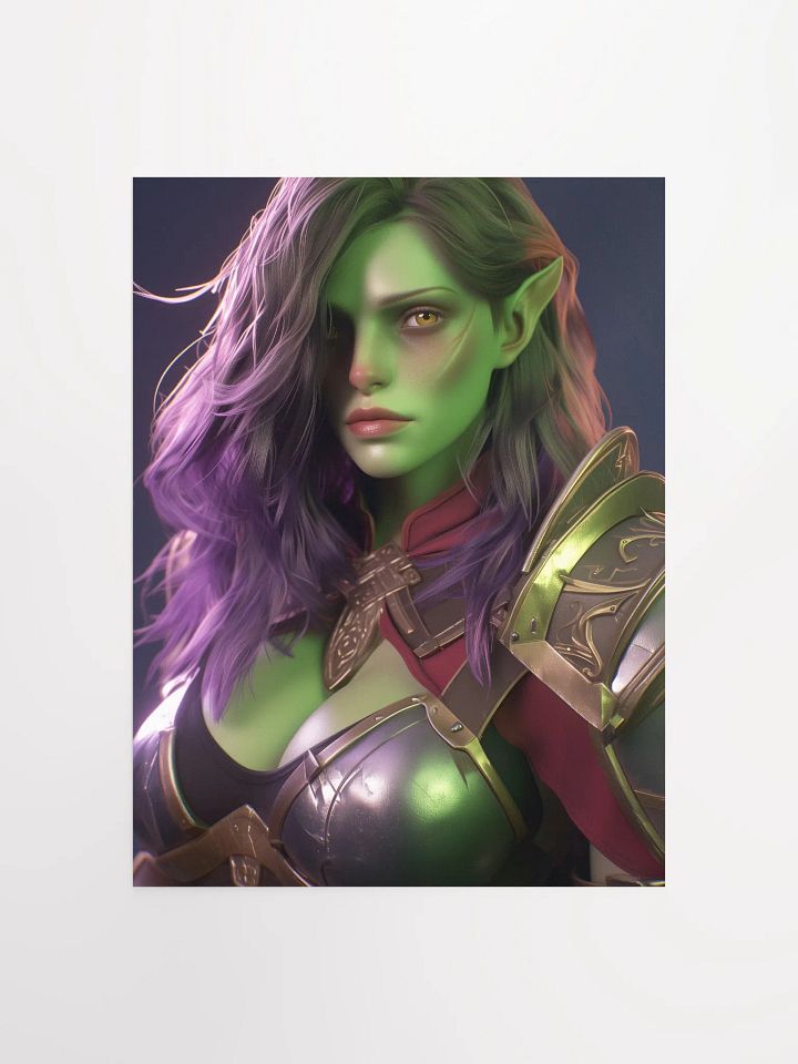 Warrior's Gaze Poster product image (1)