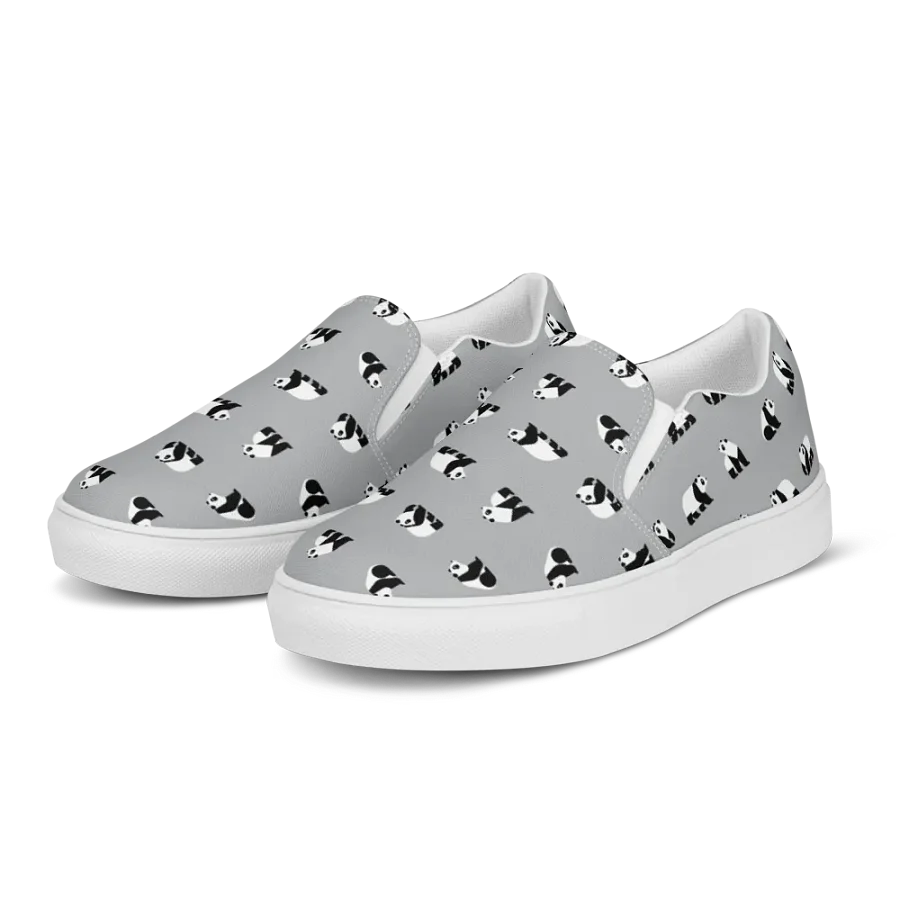 Pandas Are Here Slip-on Sneakers (Women’s) Image 3