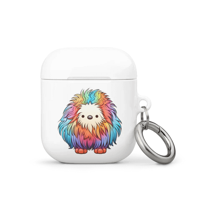 Rainbow Yeti AirPods Gen1 and Gen2 Case product image (1)