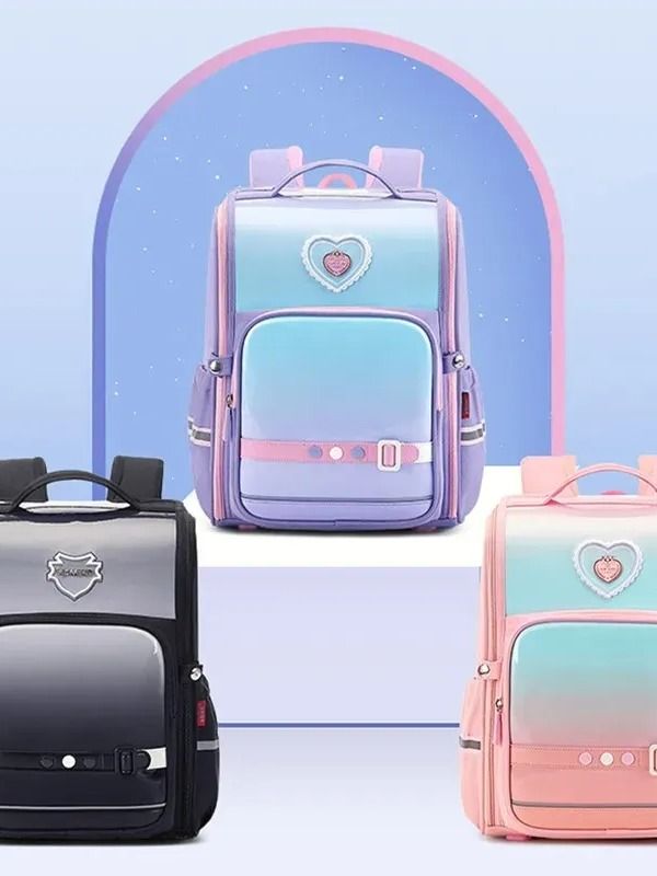 British Wear-resistant Oxford Cloth Waterproof Space Schoolbag product image (1)