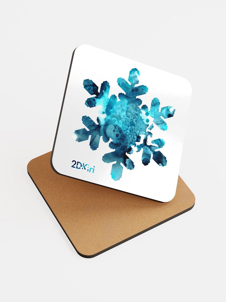 Blue Snowflake Coaster product image (6)