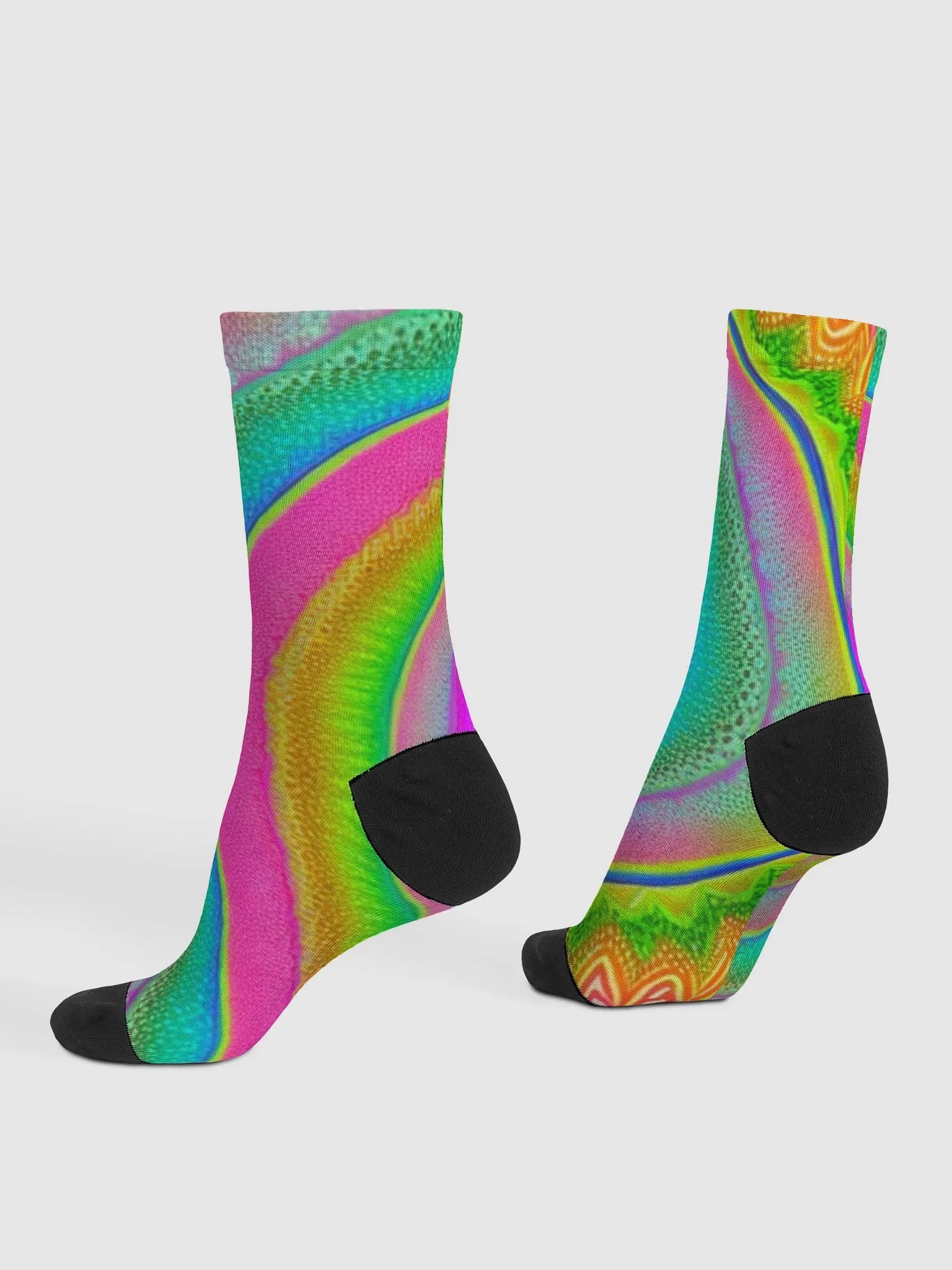 Psychedelic Rainbow Socks product image (4)