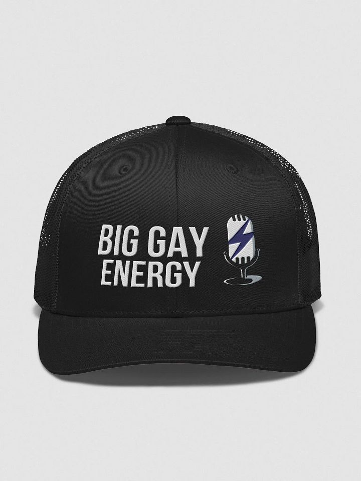 Big Gay Energy Logo Trucker Hat product image (1)
