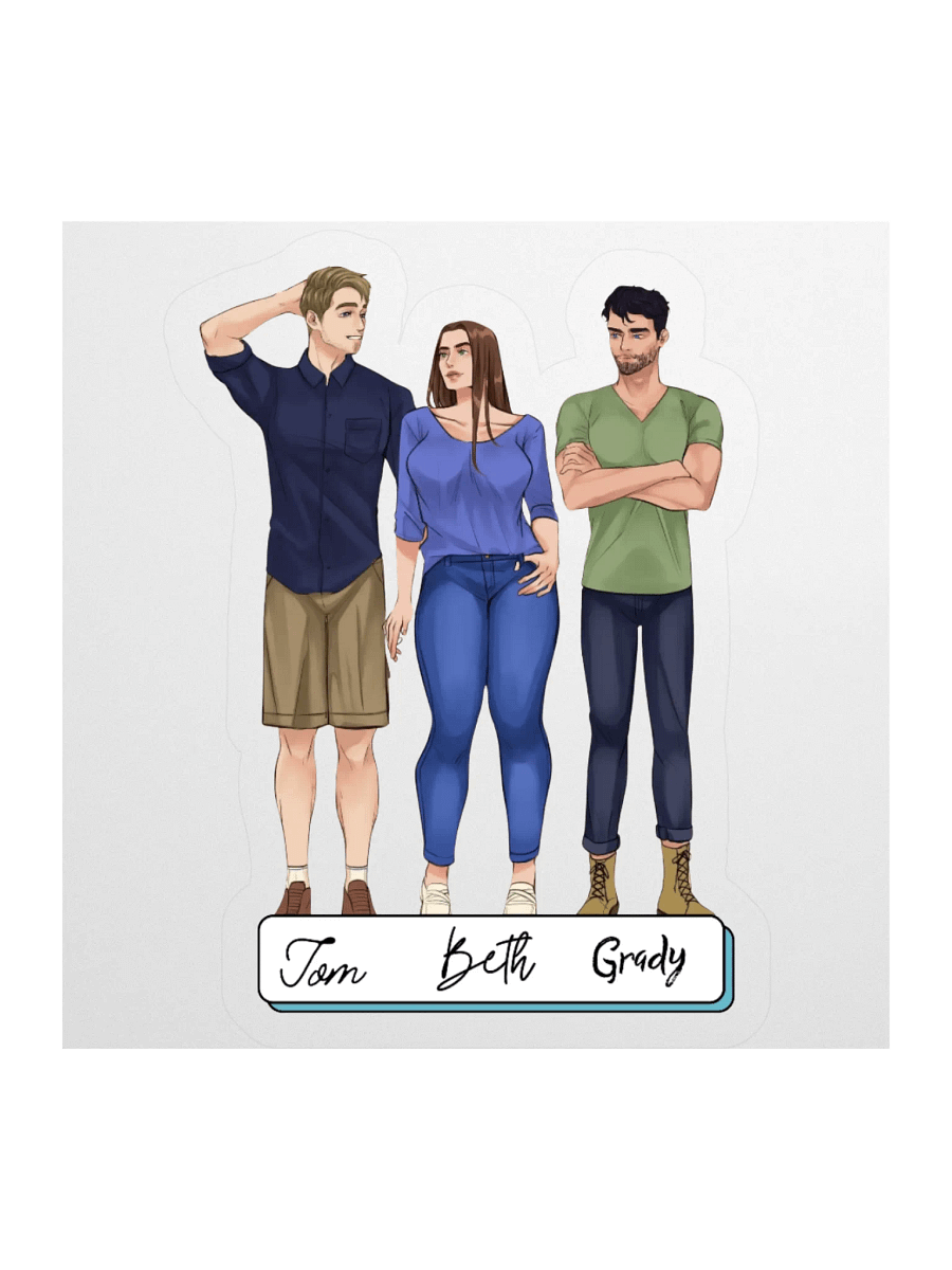 The BtB Trio Die Cut Sticker product image (3)