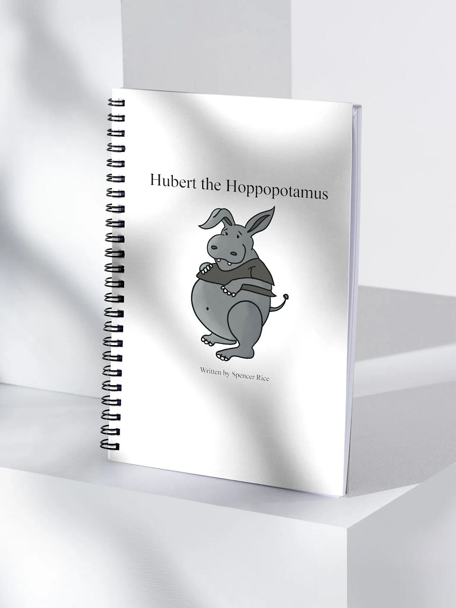 Hubert the Hoppopotamus Notebook product image (4)