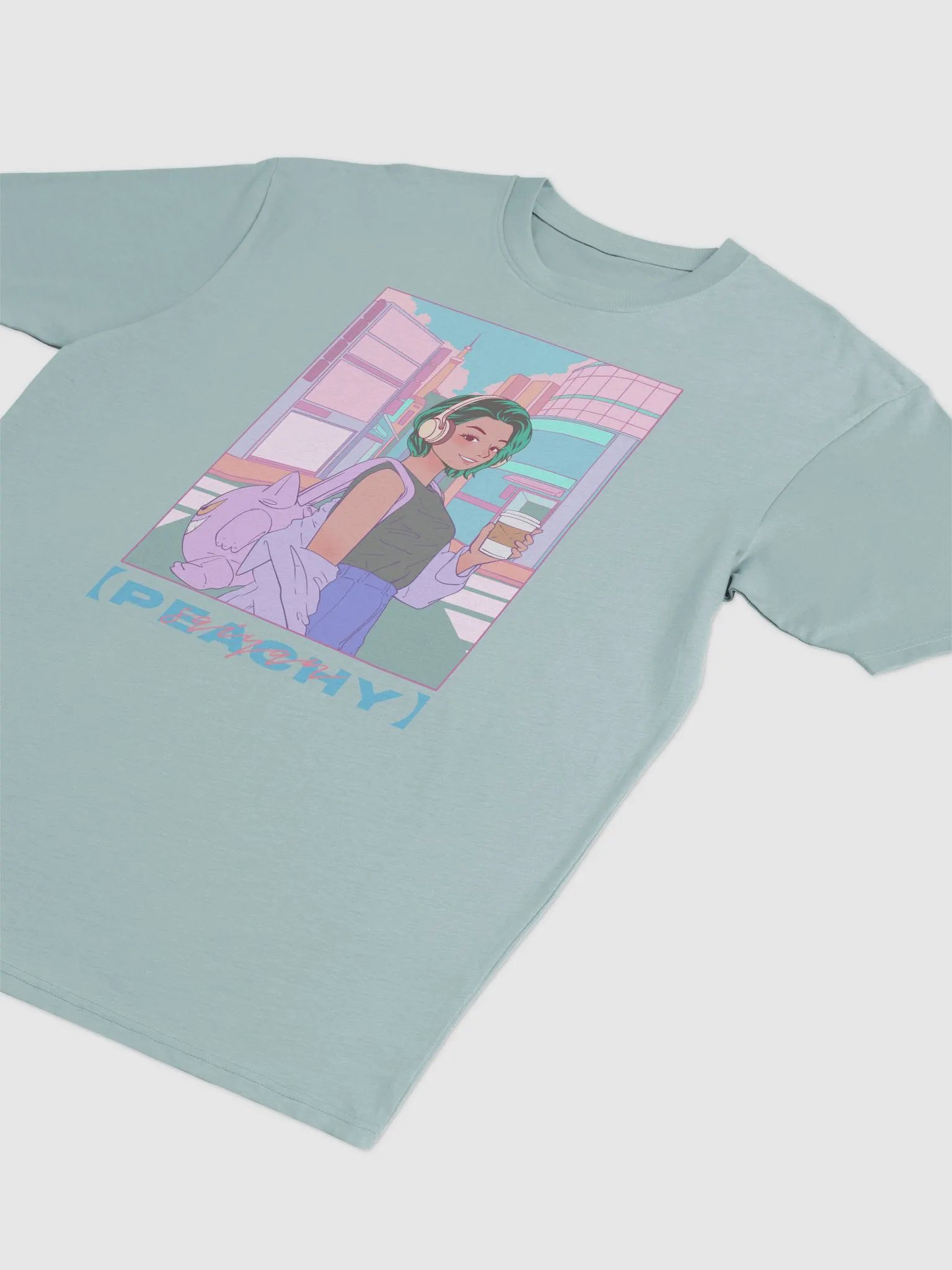 Walking with Peachy T-Shirt product image (16)