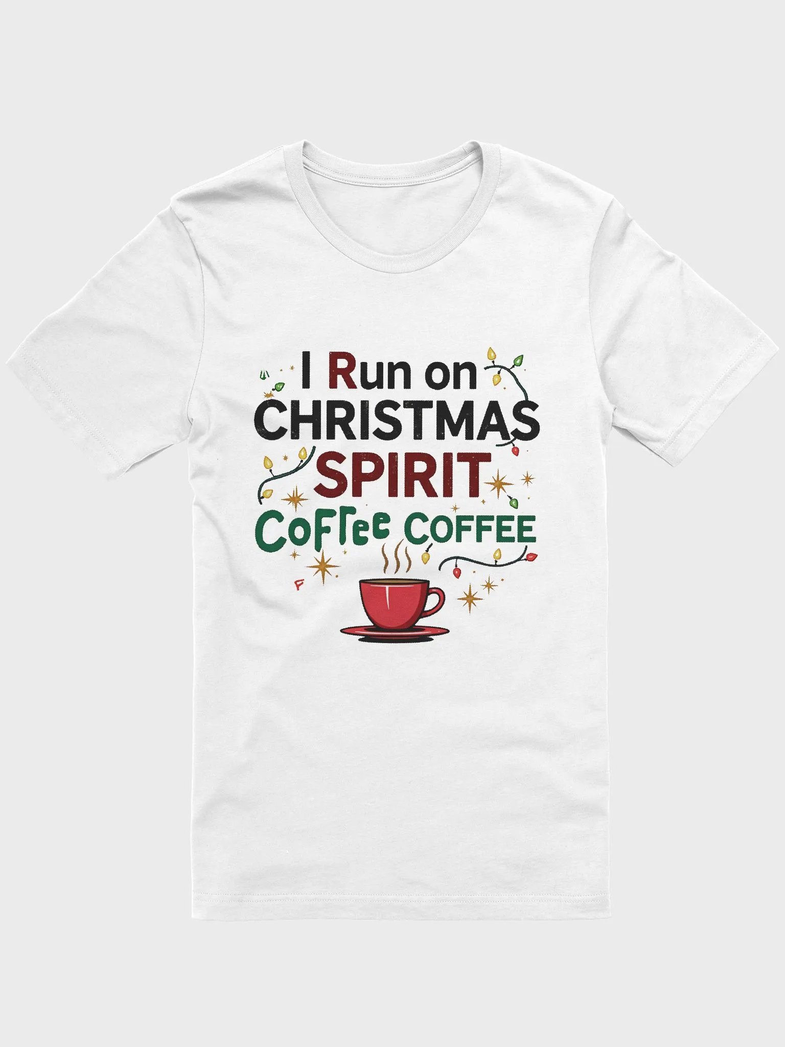Festive Holiday Coffee T-Shirt product image (5)