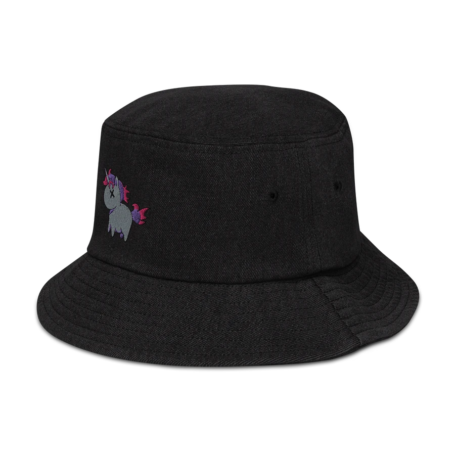 Unicorn logo Denim Bucket Hat product image (4)