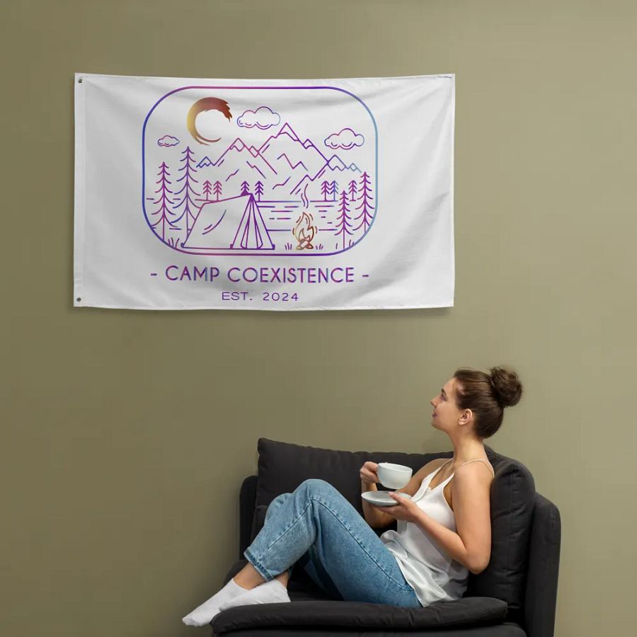 Camp CoExistence Flag product image (12)