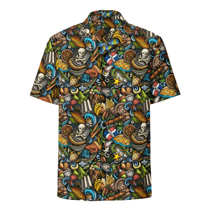 Nautical Skull Adventure Hawaiian Shirt product image (1)