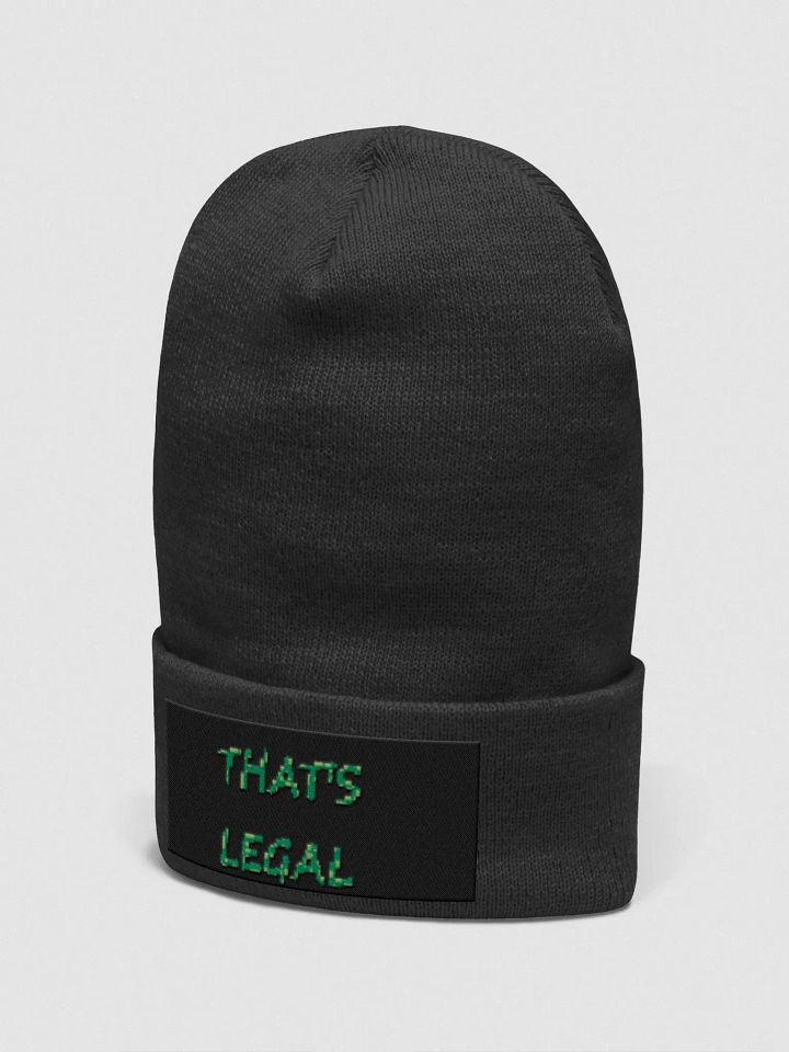That's Legal Beanie product image (2)