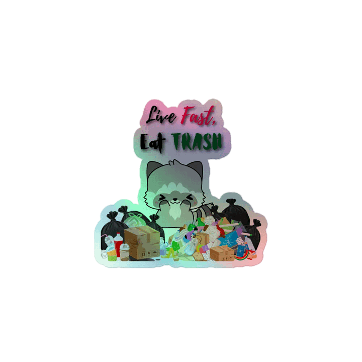 Live Fast Sticker product image (1)