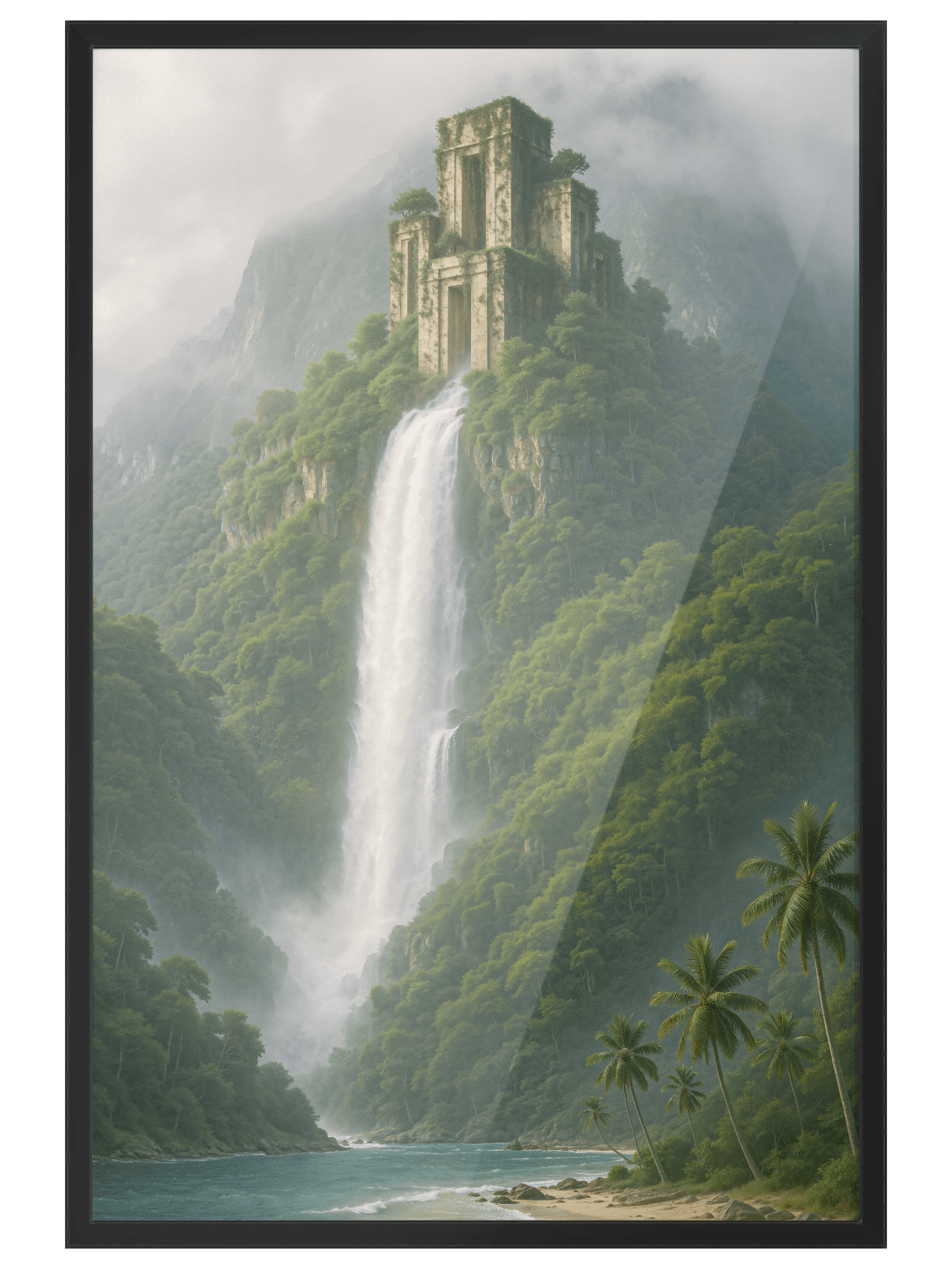 Tidefall Monolith – Framed Poster product image (5)