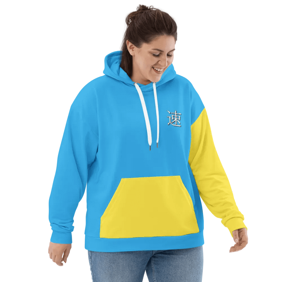 Biker Girl - Hoodie (Blue) product image (6)