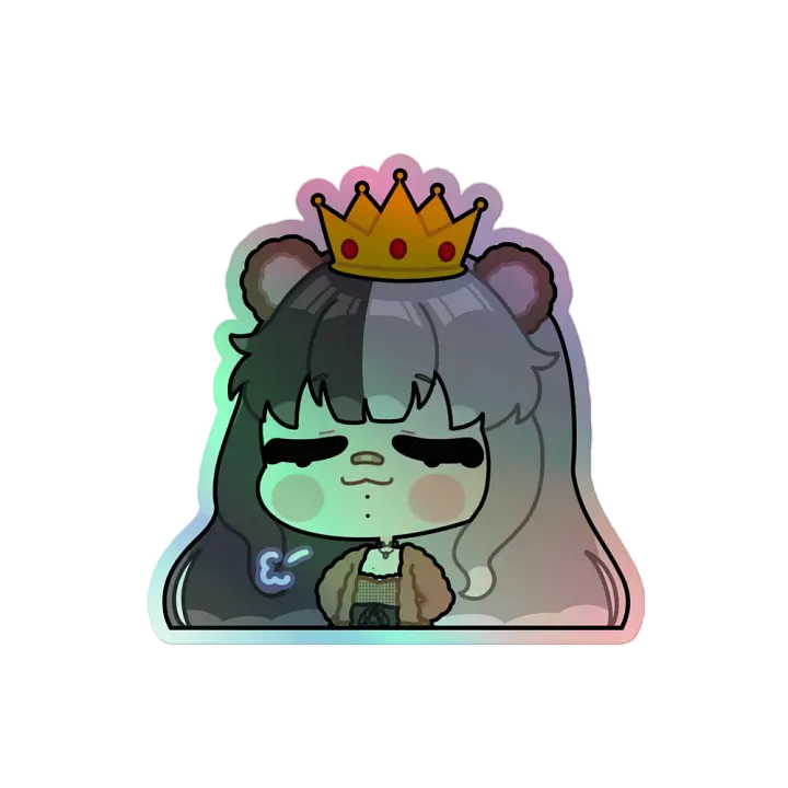 Queen Holographic Sticker product image (2)